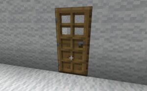 マイクラ ドアの作り方や種類を解説 自動ドアの設置方法も解説 Samosamoチャンネル
